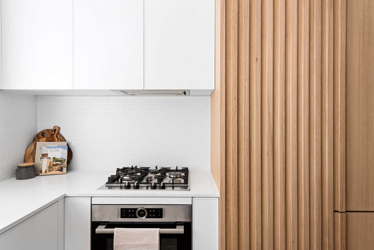 Timber Oak Small Kitchen Renovation