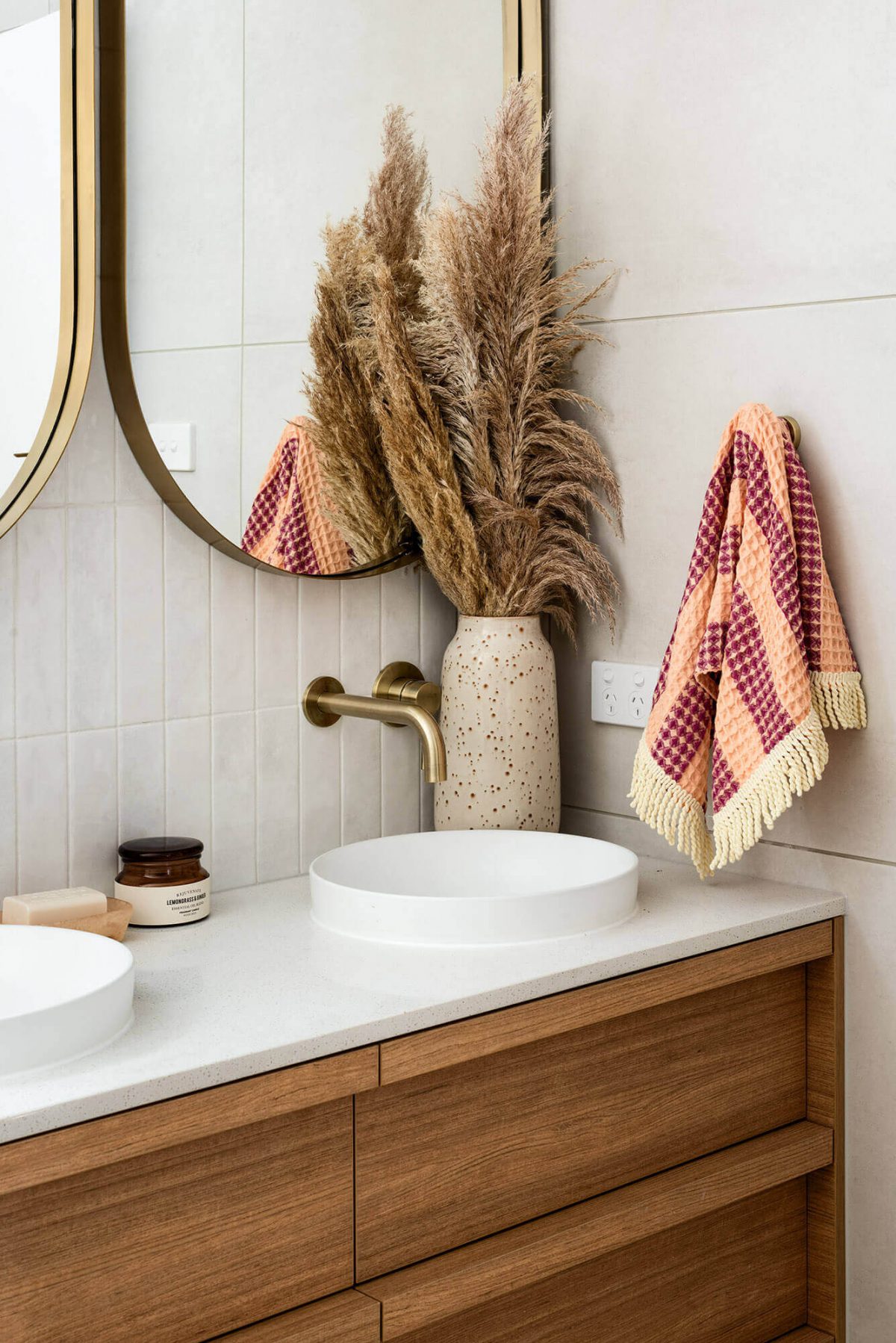 A custom designed bathroom. Designed and built by MJ Harris Group.