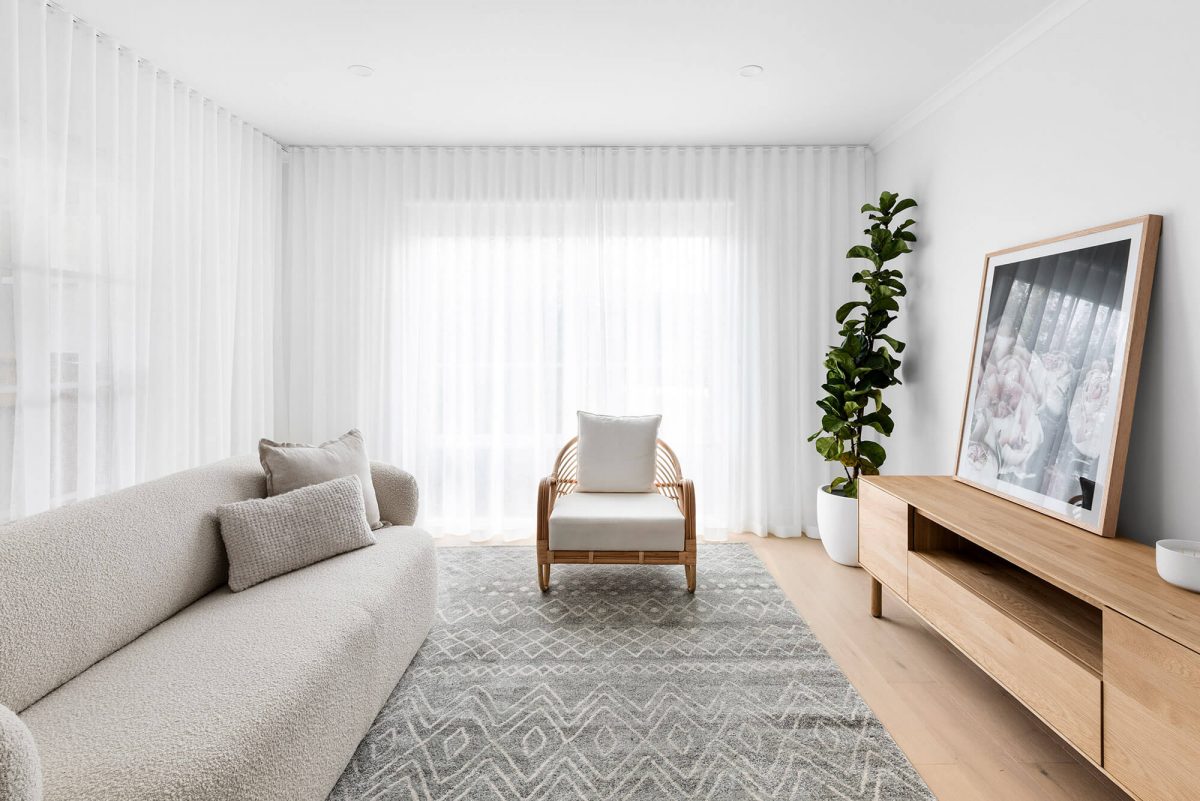 A custom designed space. Designed and built by MJ Harris Group.