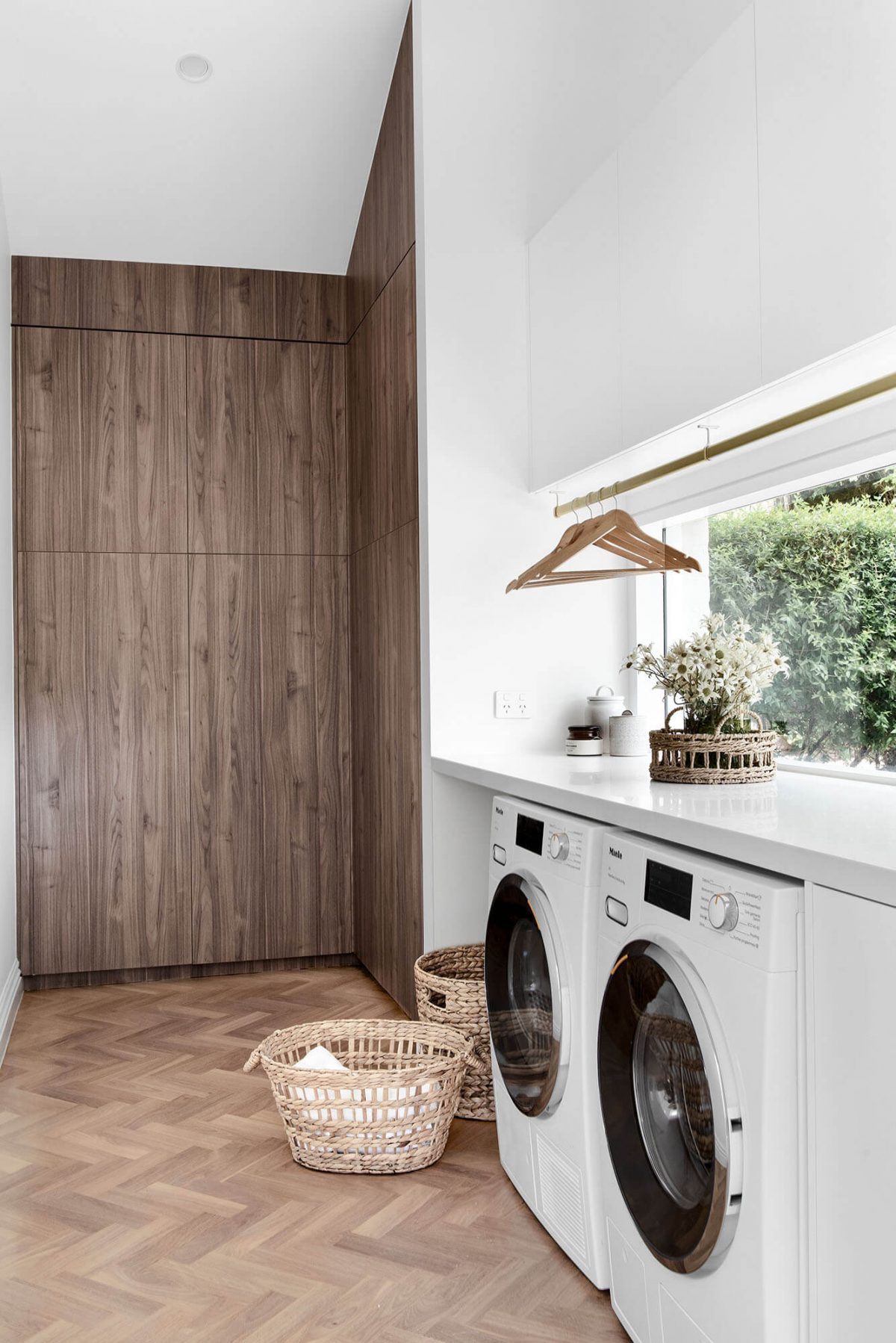 Custom Laundry Renovation in Melbourne by MJ Harris Group