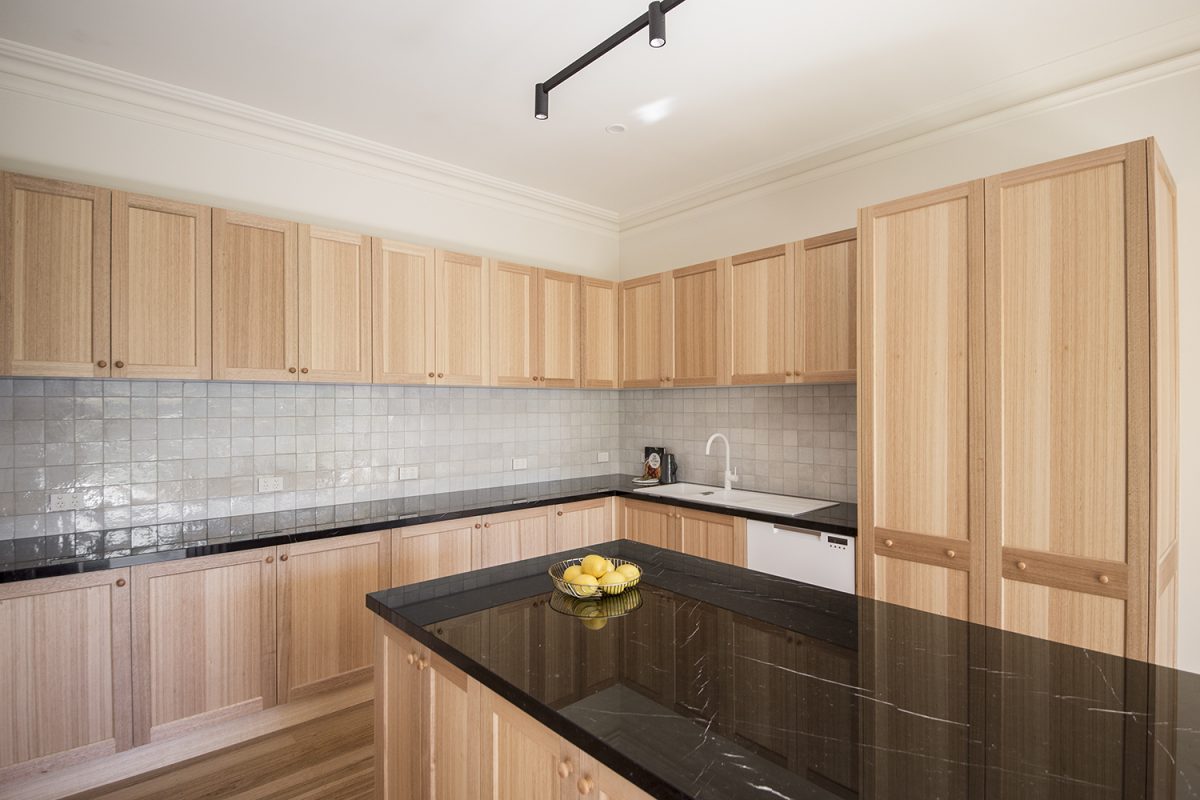 A custom designed kitchen featuring custom joinery. Designed and built by MJ Harris Group. #MJHxHeadsRd