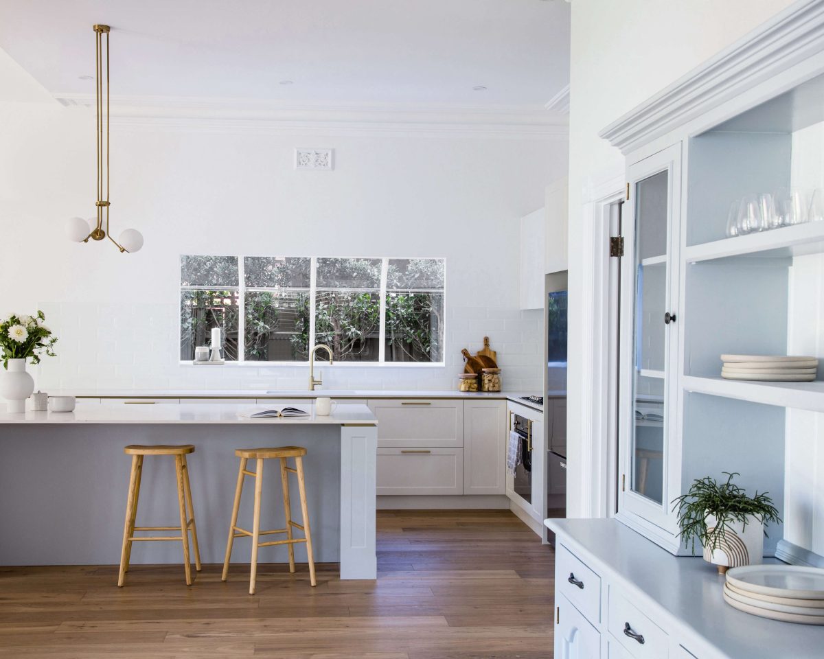 A custom designed kitchen featuring custom joinery. Designed and built by MJ Harris Group. #MJHxSycamoreSt