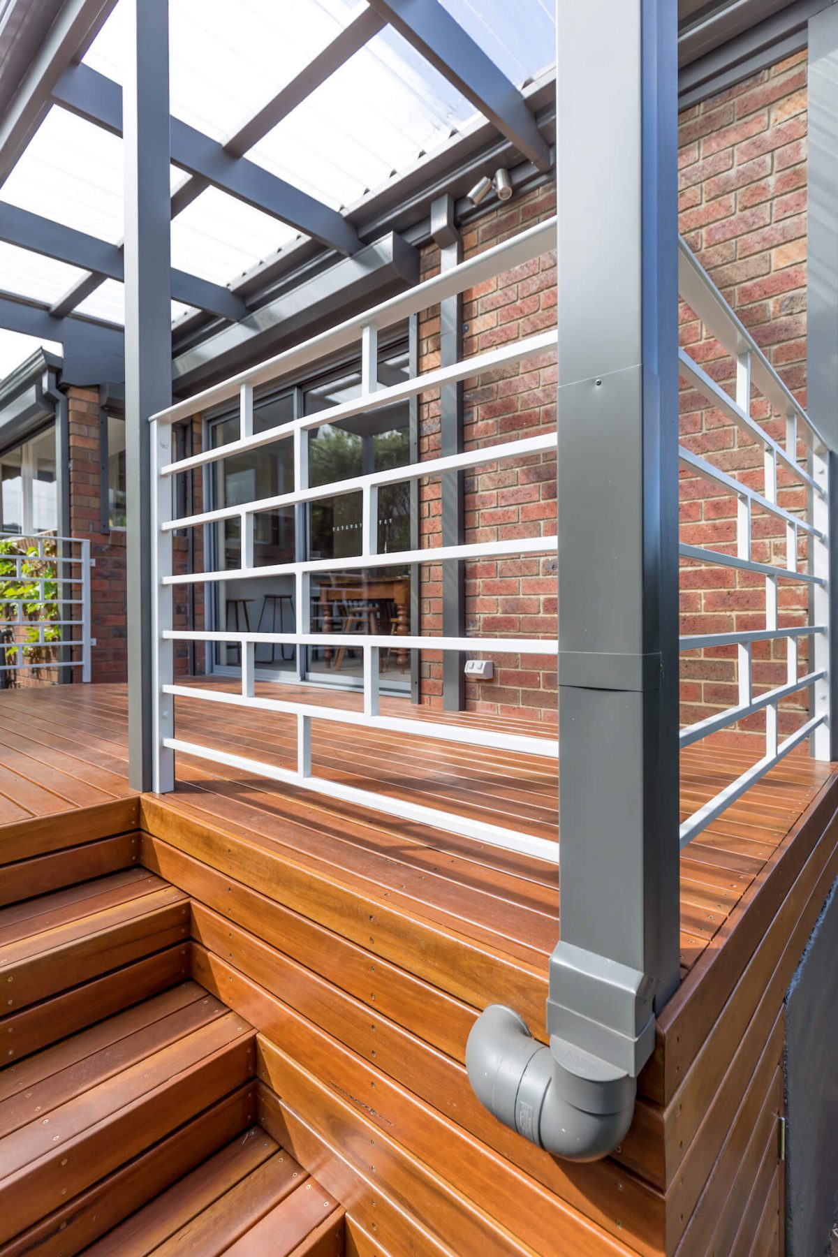 A custom designed deck. Designed and built by MJ Harris Group. #MJHxNiddrie