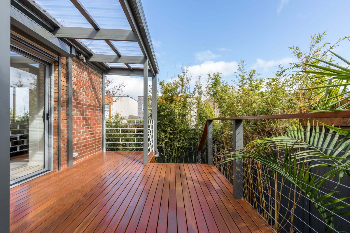A custom designed deck. Designed and built by MJ Harris Group. #MJHxNiddrie