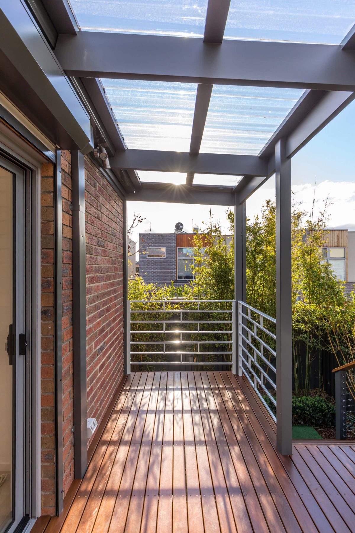 A custom designed deck. Designed and built by MJ Harris Group. #MJHxNiddrie
