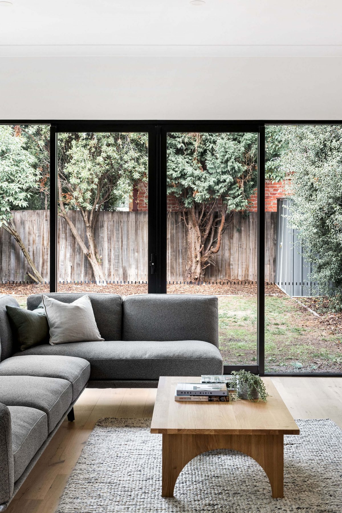 A custom designed living space. Designed and built by MJ Harris Group. #MJHxBallantyneSt