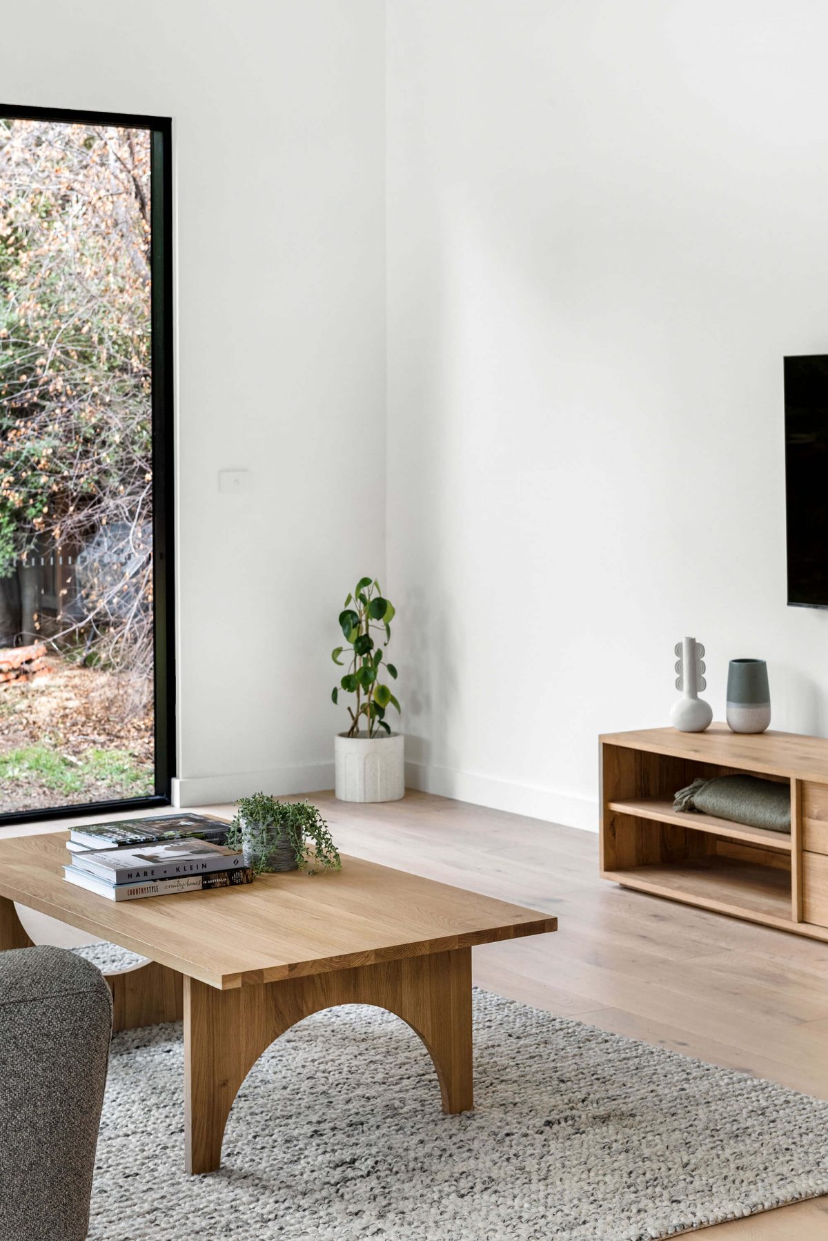 A custom designed living space. Designed and built by MJ Harris Group. #MJHxBallantyneSt