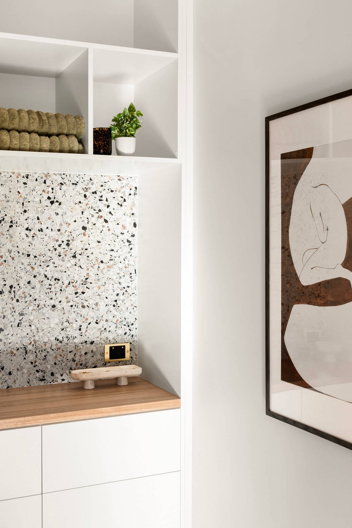 A custom designed living space. Designed and built by MJ Harris Group. #MJHxMasonSt