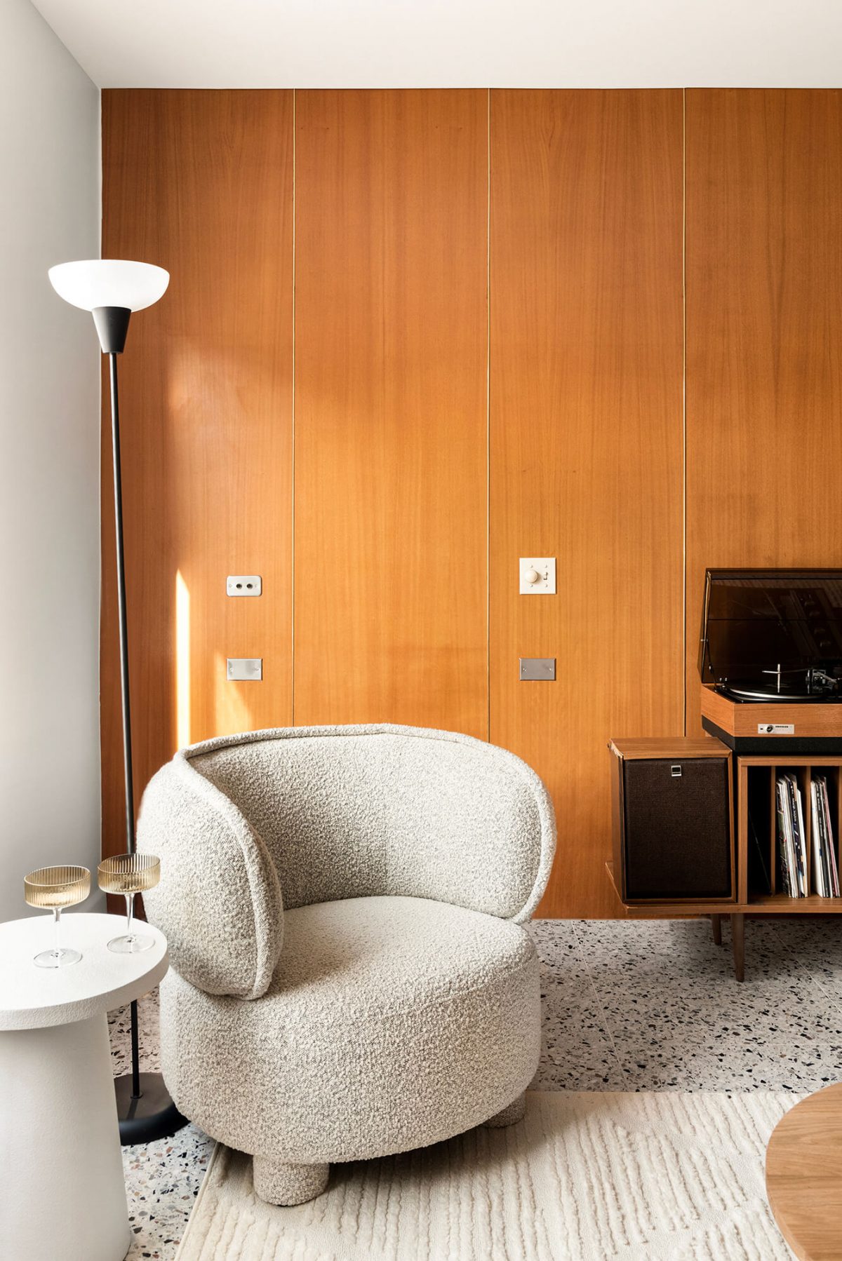 A custom designed living space. Designed and built by MJ Harris Group. #MJHxMasonSt