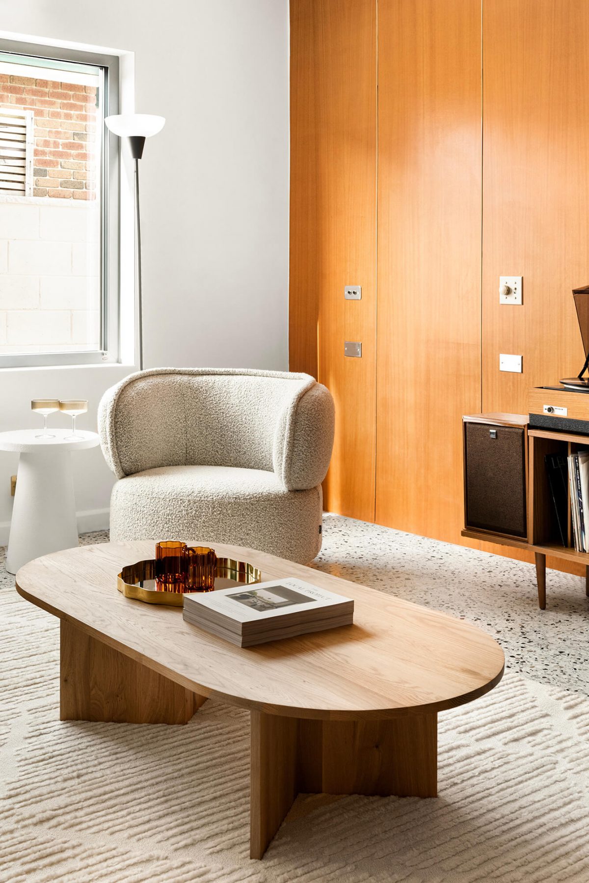 A custom designed living space. Designed and built by MJ Harris Group. #MJHxMasonSt