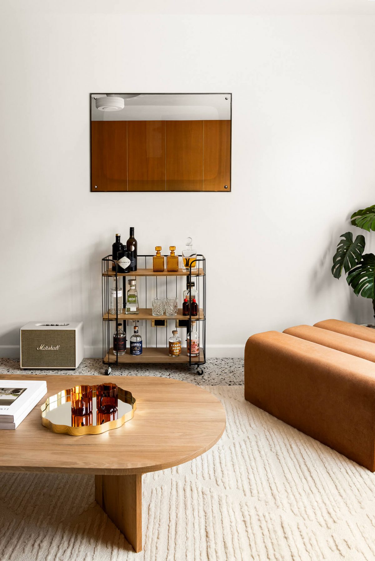 A custom designed living space. Designed and built by MJ Harris Group. #MJHxMasonSt