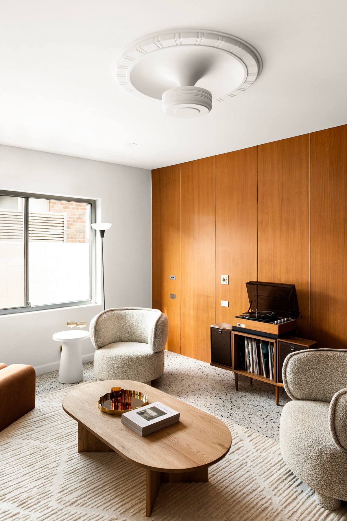 A custom designed living space. Designed and built by MJ Harris Group. #MJHxMasonSt