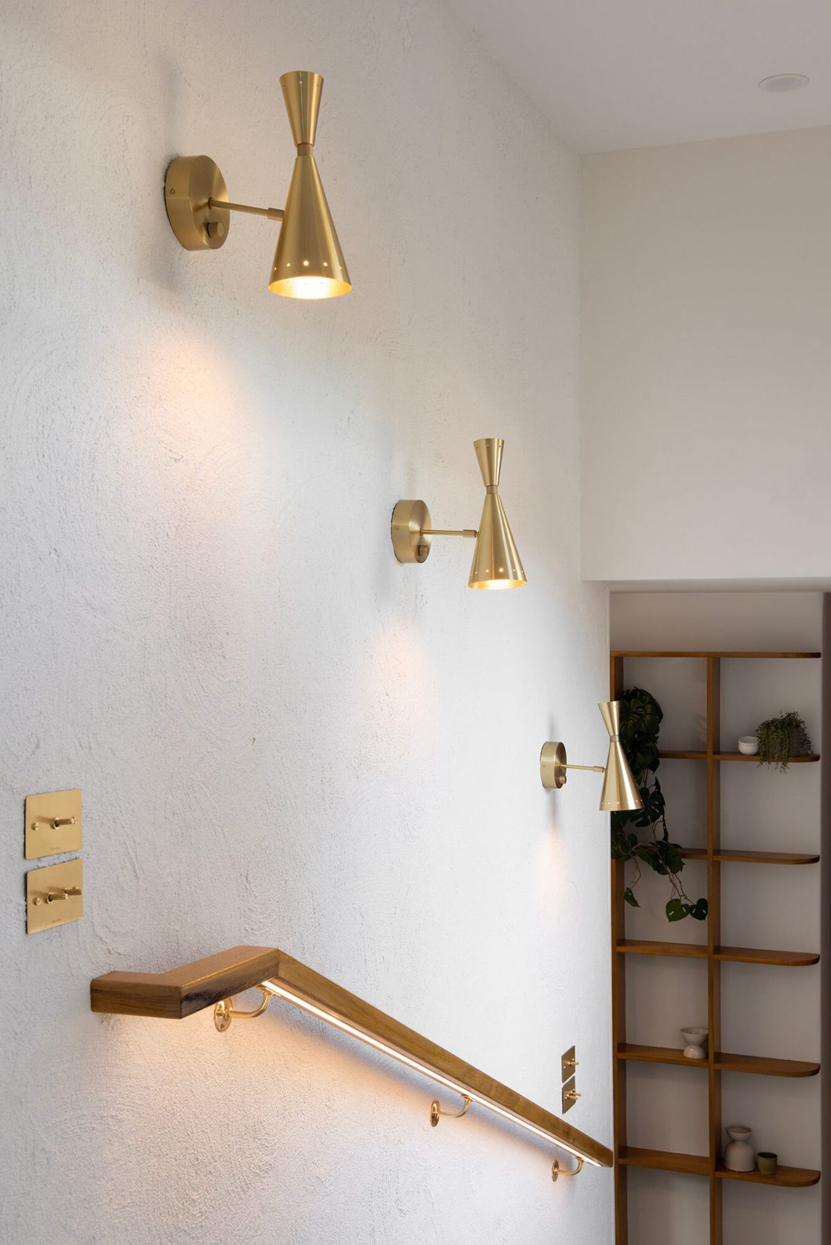 A custom designed hallway featuring terrazzo. Designed and built by MJ Harris Group. #MJHxMasonSt
