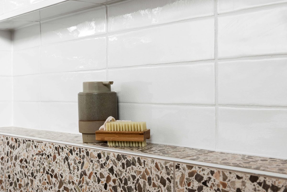 A custom designed bathroom. Designed and built by MJ Harris Group. #MJHxThomasSt