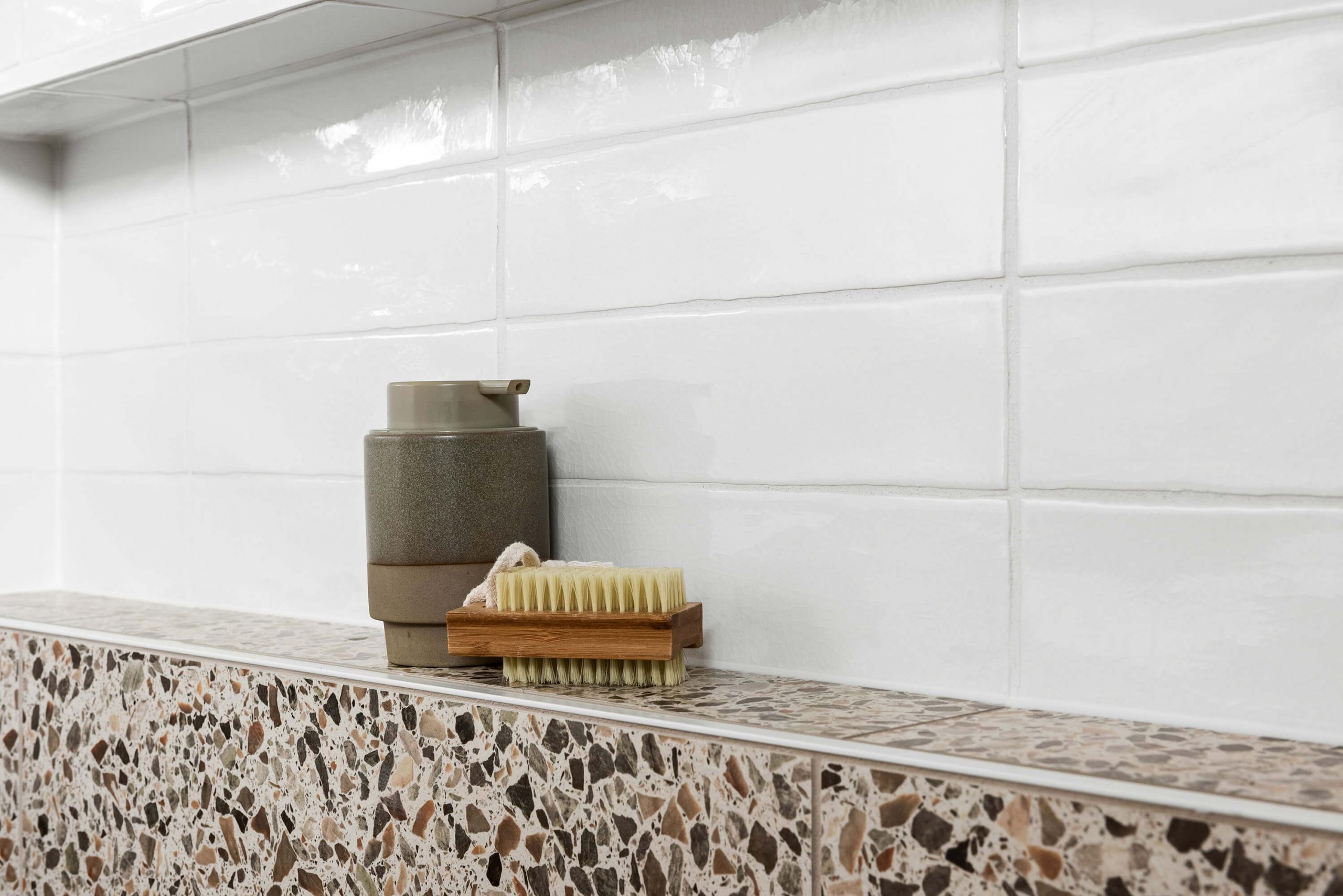 A custom designed bathroom. Designed and built by MJ Harris Group. #MJHxThomasSt