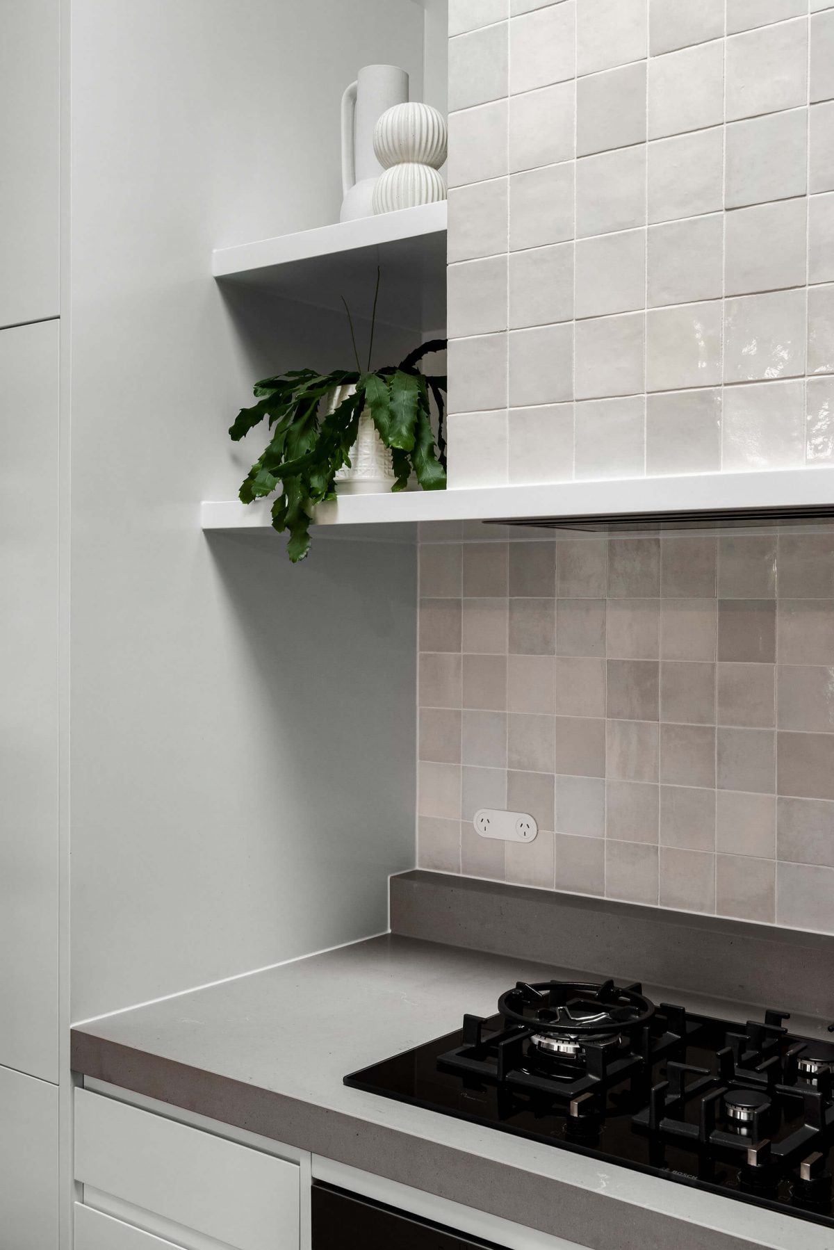 A custom designed kitchen featuring custom joinery. Designed and built by MJ Harris Group. #MJHxRoyalAve
