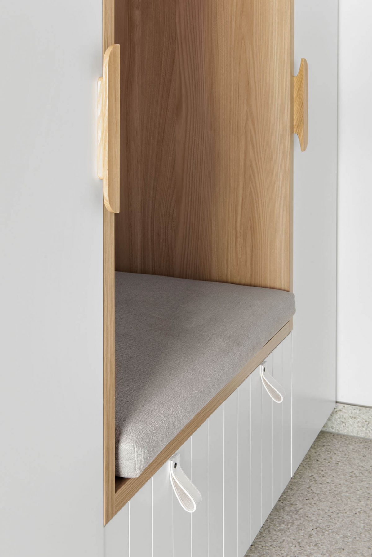 A custom designed laundry. Designed and built by MJ Harris Group. #MJHxKeonSt