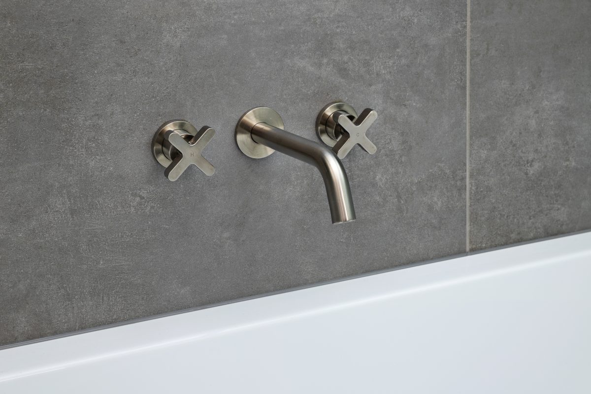 A custom designed bathroom. Designed and built by MJ Harris Group. #MJHxBrookesCt