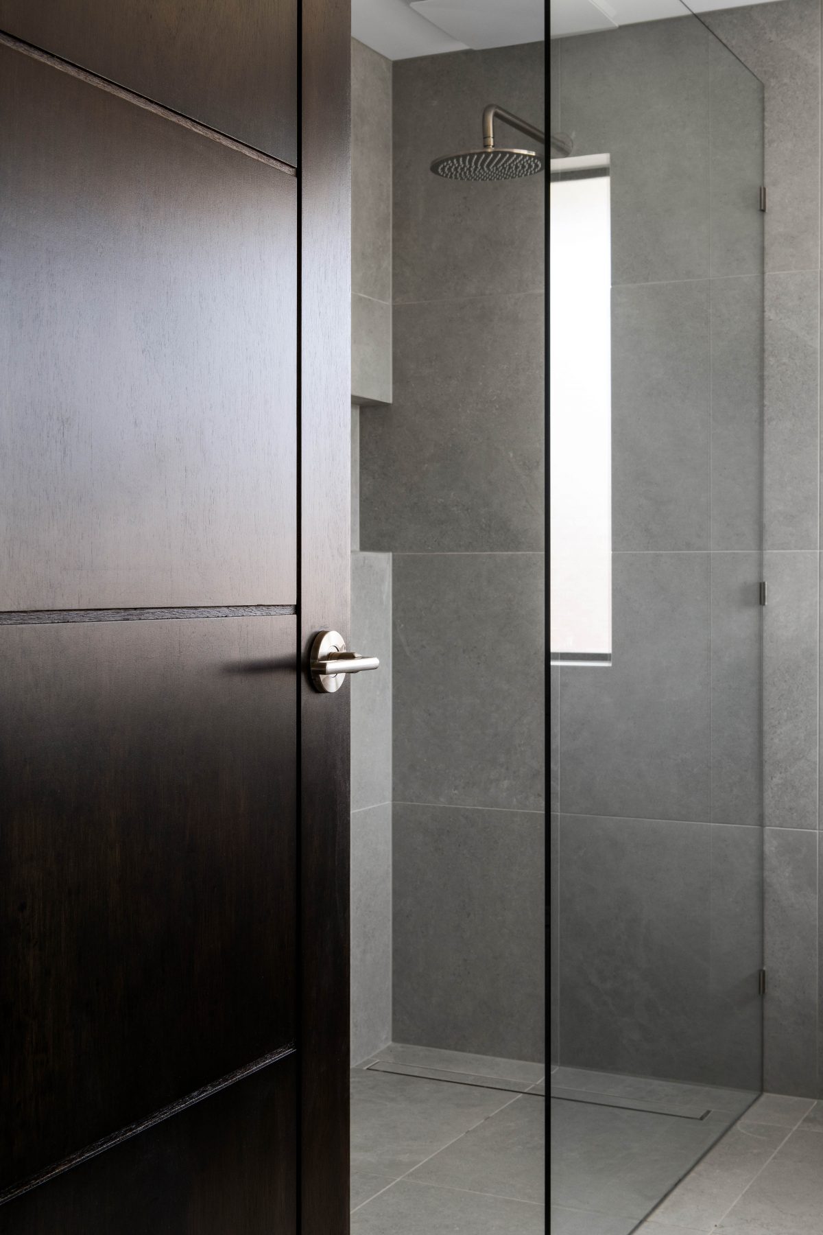 A custom designed bathroom. Designed and built by MJ Harris Group. #MJHxChandosPl