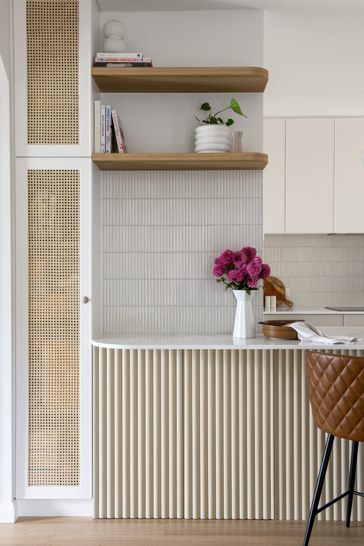 A custom designed kitchen. Designed and built by MJ Harris Group. #MJHxLilyPondPl